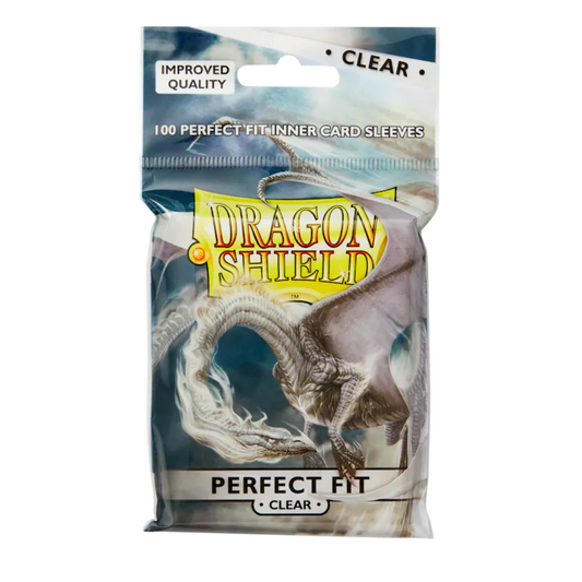 Dragon Shield Standard Size Perfect Fit Inner Sleeves (100 Pack)