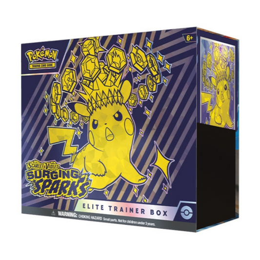 Pokémon TCG: Scarlet & Violet 8 - Surging Sparks - Elite Trainer Box (ETB) (English)